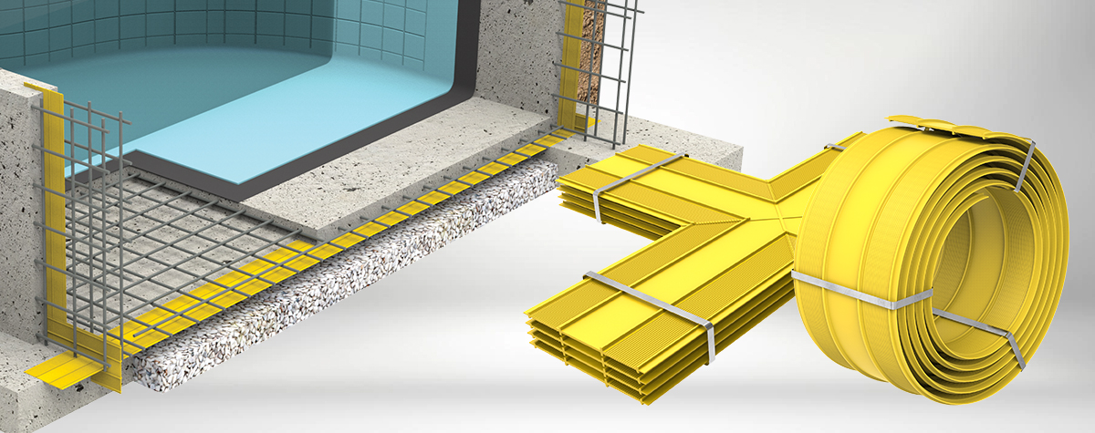 Water stopper installation at Retaining Wall, water stopper joining  procedure